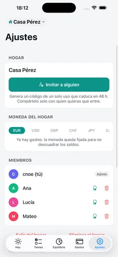 Crea tu hogar e invita